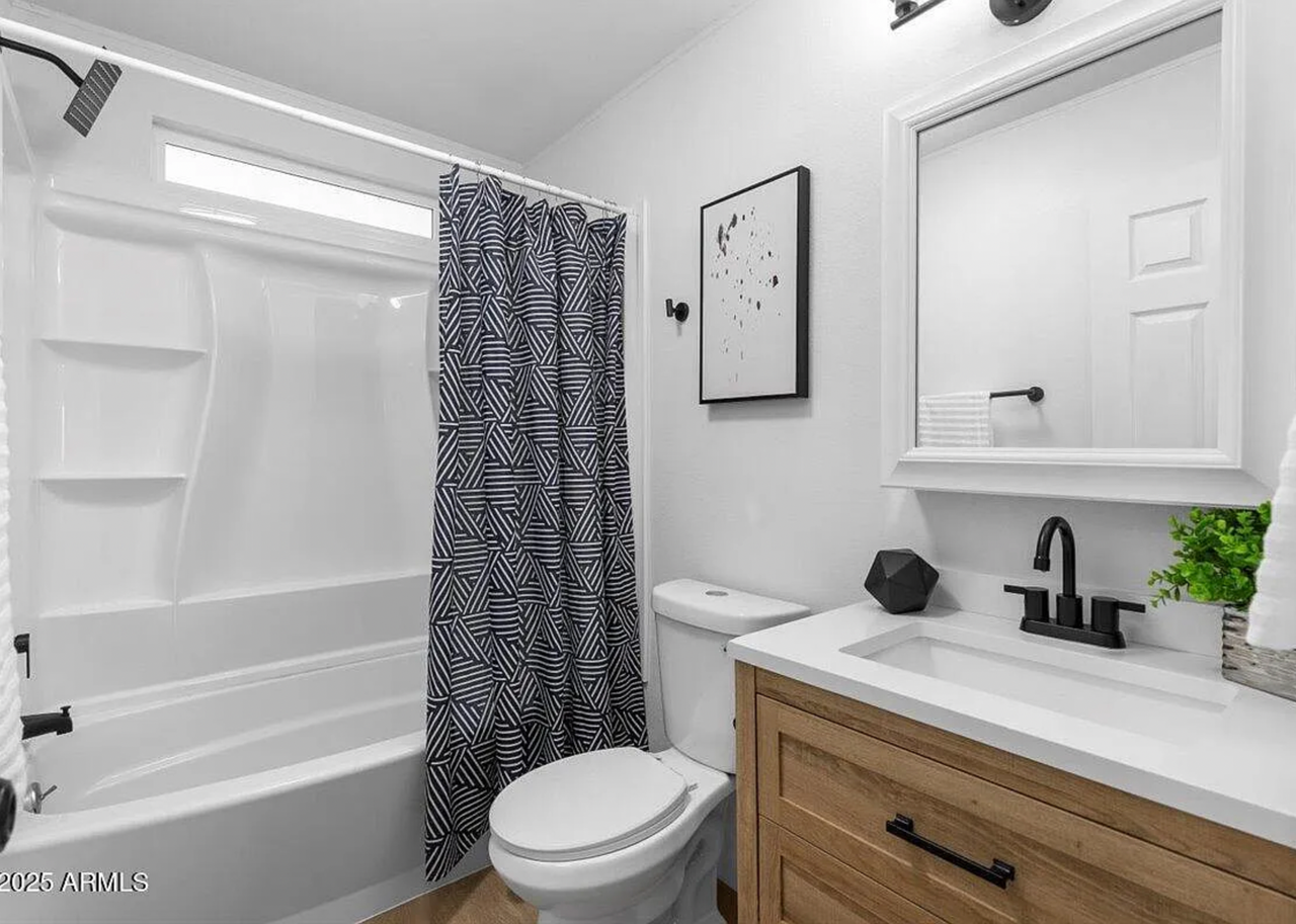 Bathroom after renovation